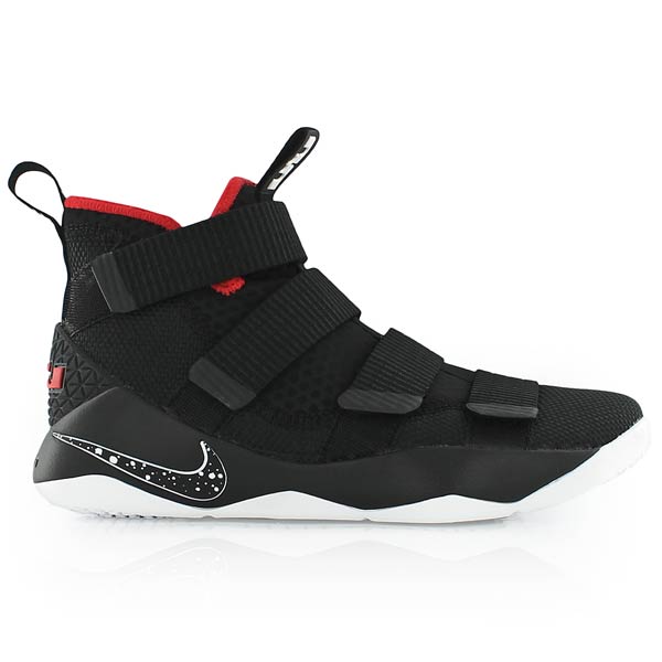 Баскетбольные кроссовки Nike Lebron Soldier XI "Bred" - картинка